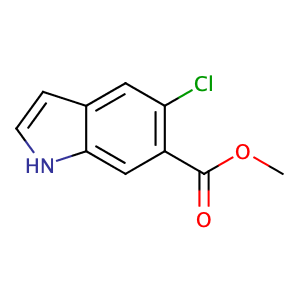 5-氯-1H-吲哚-6-甲酸甲酯