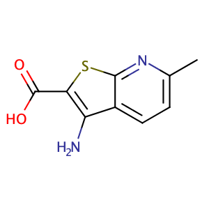 3-氨基-6-甲基噻吩并[2,3-b]吡啶-2-甲酸甲酯