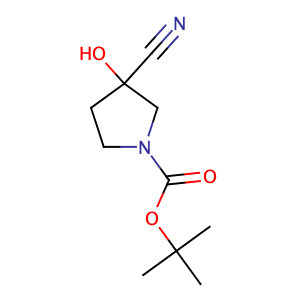 3-氰基-3-羟基吡咯烷-1-羧酸叔丁酯