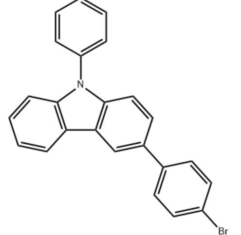 3-(4-溴苯基)-9-苯基咔唑