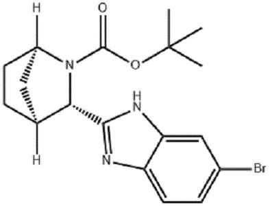 雷迪帕韦&索磷布韦 中间体(1R,3S,4S)-3-(6-溴-1H-苯并咪唑-2-基)-2-氮杂双环[2.2.1]庚烷-2-羧酸叔丁酯