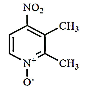 2,3-二甲基-4-硝基吡啶-N-氧化物
