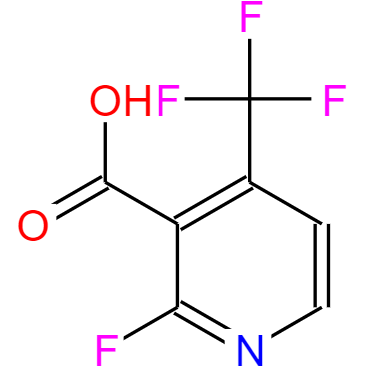 2-氟-4-(三氟甲基)吡啶-3-羧酸