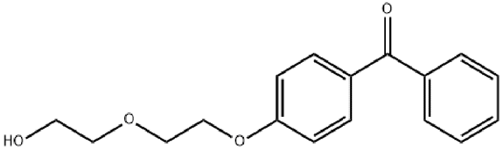 4-羟乙烯基氧基乙烯氧基二苯甲酮