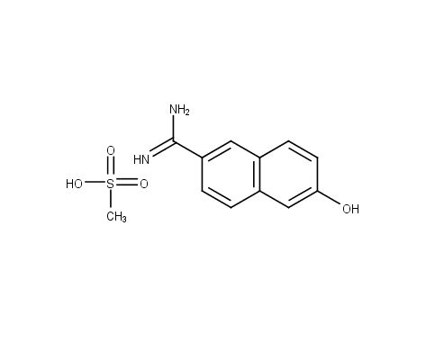 6-脒基-2-萘酚甲磺酸盐