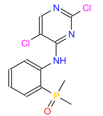 2,5-dichloro-N-(2-(diMethylphosphoryl)phenyl)pyriMidin-4-aMine