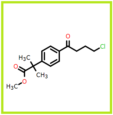 2-[4-(4-氯-1-丁酰基)苯基]-2-甲基丙酸甲酯