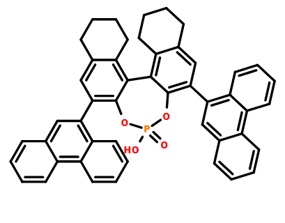 (R)-3,3'-双(9-菲基)-5,5',6,6',7,7',8,8'-八氢-1,1'-联萘酚磷酸酯