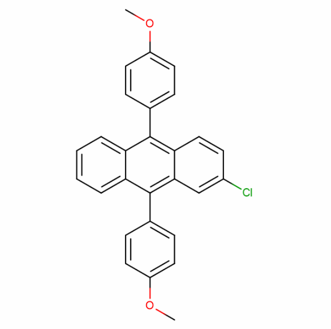 9,10-双(4-甲氧基苯基)-2-氯蒽