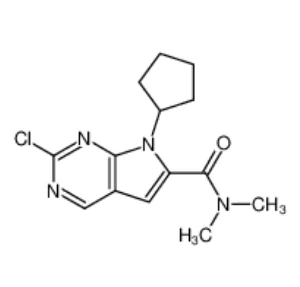 2-氯-7-环戊基-N,N-二甲基-7H-吡咯并[2,3-D]嘧啶-6-甲酰胺