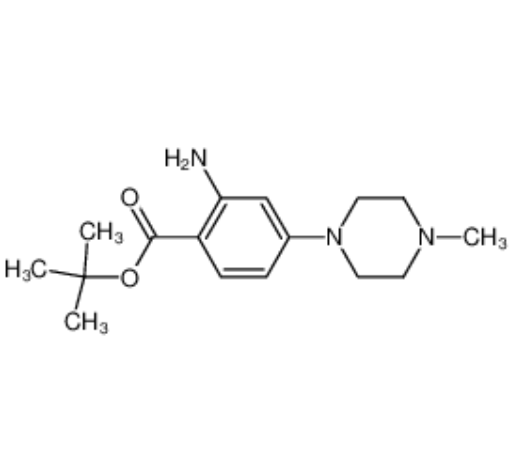 2-氨基-4-(4-甲基-1-哌嗪)苯甲酸叔丁酯