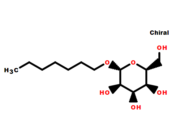 庚基-β-D-吡喃葡萄糖苷