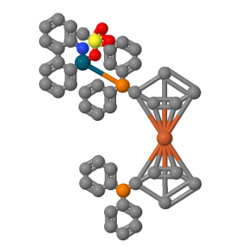 1445086-28-1；甲磺酸[1,1‘-双(二苯基膦)二茂3-基)钯(II)