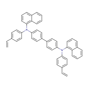 N4,N4'-二(4-乙烯基苯基)-N4,N4'-二-1-萘基联苯-4,4'-二胺