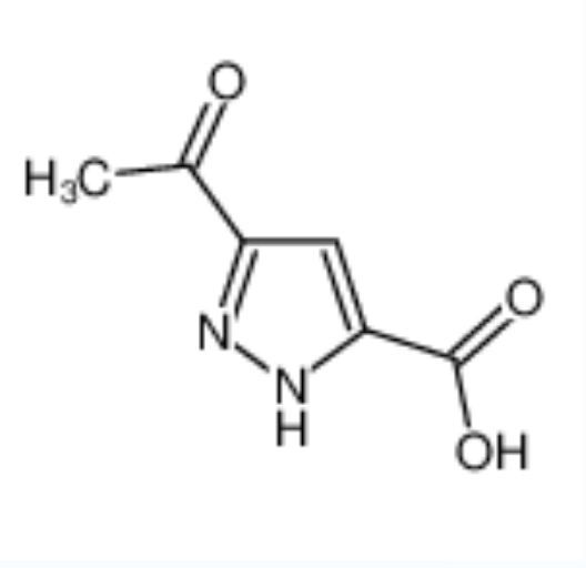 3-乙酰基-1H-吡唑-5-羧酸