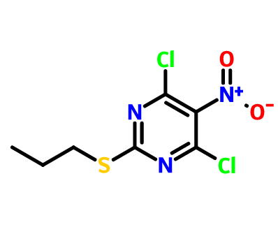 4,6-二氯-5-硝基-2-丙硫基嘧啶