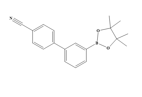 3′-硼酸频哪醇酯-[1,1′-联苯]-4-甲睛