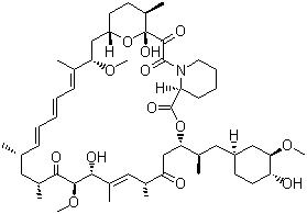 CAS 登录号：53123-88-9, 雷帕霉素