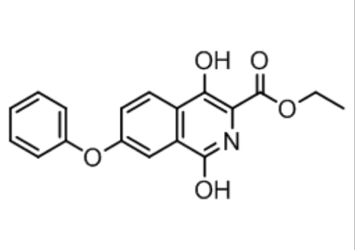 1,4-二羟基-7-苯氧基异喹啉-3-羧酸乙酯