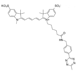 磺化Cy5-四嗪，水溶性Cy5-四嗪