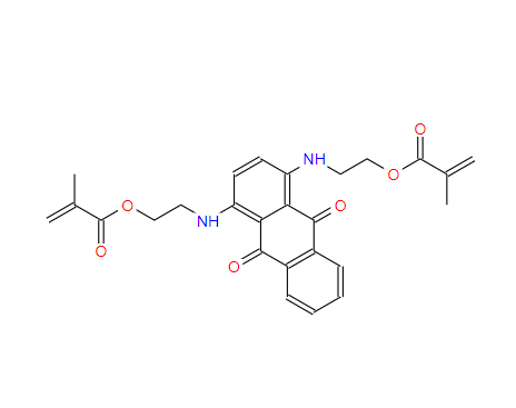 109561-07-1；1,4-双((2-羟基乙基)氨基)-9,10-蒽二酮双(2-丙烯OIC)酯