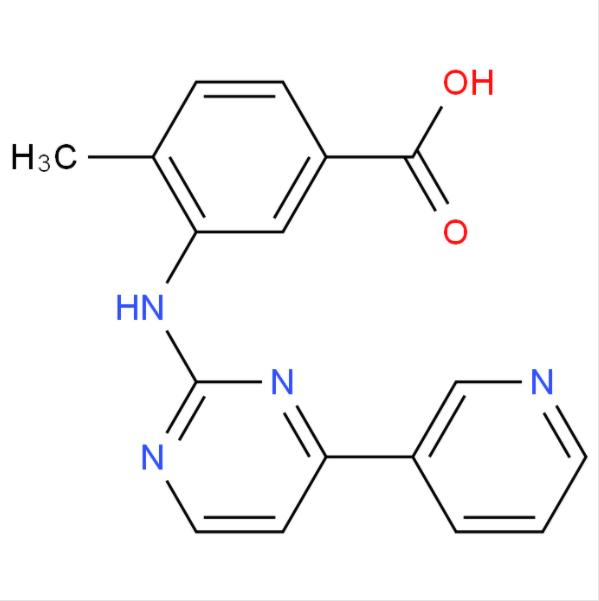 4-甲基-3-[[4-(3-吡啶基)-2-嘧啶基]氨基]苯甲酸