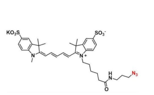 diSulfo-Cy5 azide/N3/叠氮  水溶性Cy5 azide/N3/叠氮