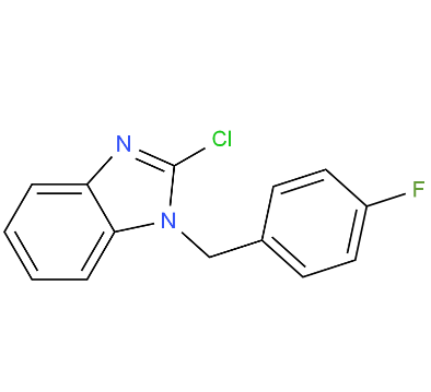 1-(4-氟卞基)2-氯-苯并咪唑