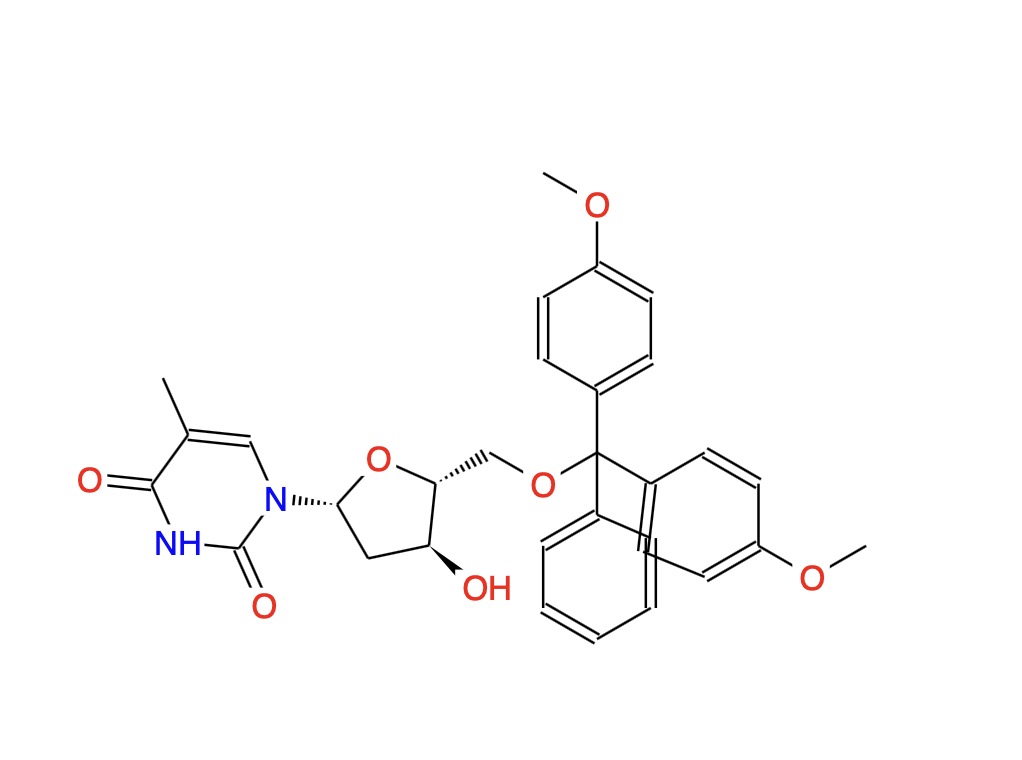 5'-O-(4,4'-二甲氧基三苯甲基)胸苷