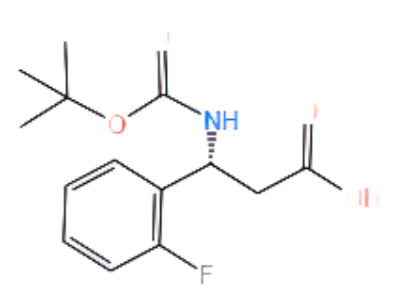 BOC-(R)-3-氨基-3-(2-氟苯基)-丙酸