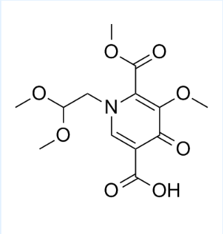 1-(2,2-二甲氧基乙基)-1,4-二氢-3-甲氧基-4-氧代-2,5-吡啶二甲酸 2-甲酯
