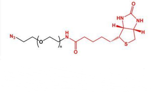 叠氮聚乙二醇生物素  N3-PEG-Biotin   生物素PEG叠氮 