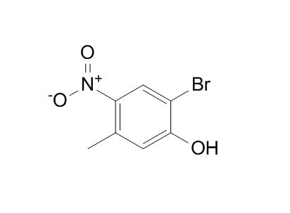 2-Bromo-5-methyl-4-nitrophenol