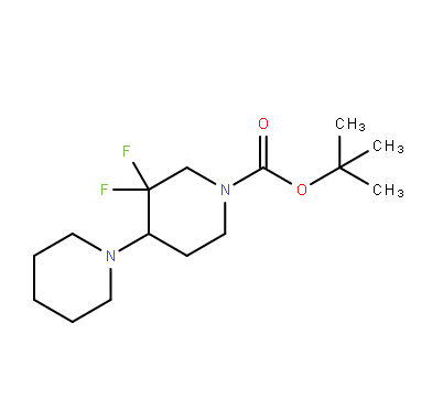 3',3'-二氟-[1,4'-联哌啶]-1'-羧酸叔丁酯