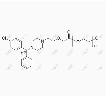 （R) - 西替利嗪聚乙二醇酯 黄金现货 1509941-93-8