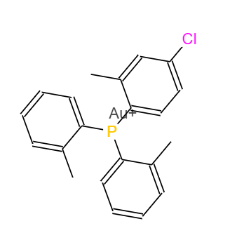 氯[三(邻甲苯基)膦]金(I)；83076-07-7