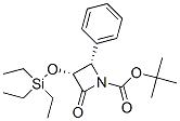 (3R,4S)-3-(三乙基硅氧基)-4-苯基-2-氧-氮杂环丁-1-甲酸叔丁酯