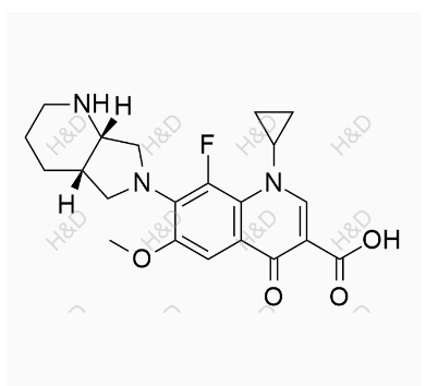 莫西沙星EP杂质D 黄金现货 1029364-77-9