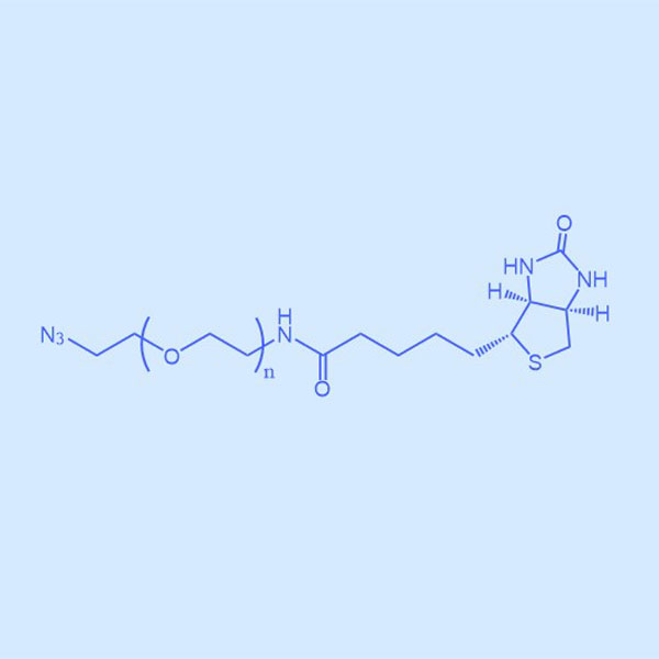 叠氮PEG生物素 生物素PEG叠氮,生物素聚乙二醇叠氮,N3-PEG-BIOTIN