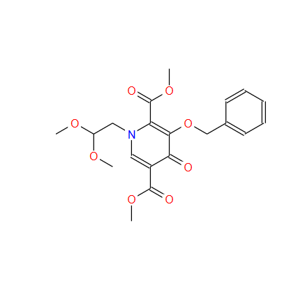 1-(2,2-二甲氧基乙基)-3-(苄氧基)-4-氧代-1,4-二氢吡啶-2,5-二羧酸二甲酯