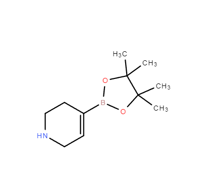 1,2,3,6-四氢-4-(4,4,5,5-四甲基-1,3,2-二氧硼杂环戊烷-2-基)吡啶