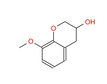 3,4-二氢-8-甲氧基-2H-1-苯并吡喃-3-醇