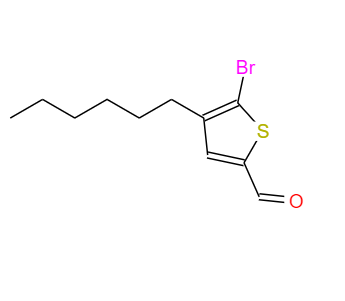 5-溴-4-己基噻吩-2-甲醛