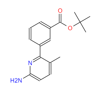 3-(6-氨基-3-甲基吡啶-2-基)苯甲酸叔丁酯