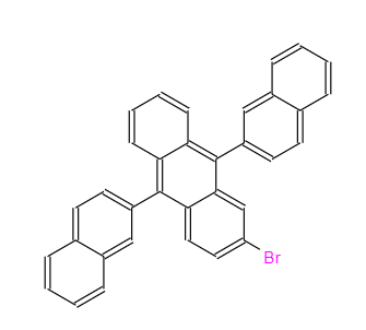 2-溴-9,10-双(2-萘基)蒽