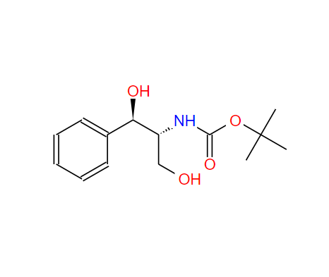 ((1R,2R)-2-羟基-1-羟甲基-2-苯基乙基)氨基甲酸叔丁酯      