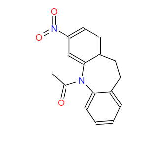 1-(3-硝基-10,11-二氢-5H-二苯并[b,f]氮杂卓-5-基)乙酮