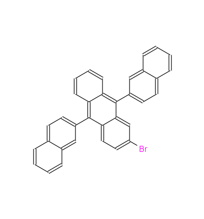 2-溴-9,10-双(2-萘基)蒽；474688-76-1