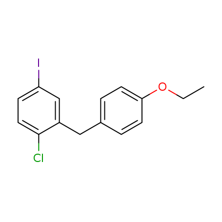 1-氯-2-[(4-乙氧基苯基)甲基]-4-碘苯