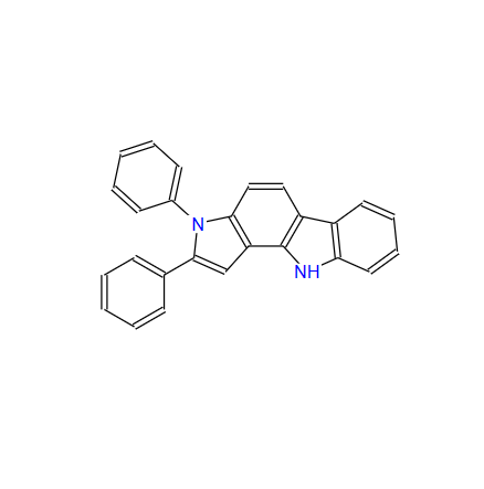 2,3-二苯基-3,10-二氢吲哚并[3,2-A]咔唑；1443048-86-9